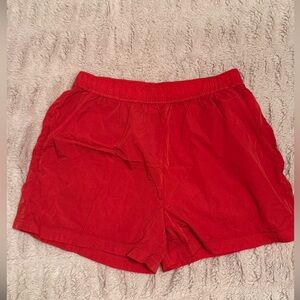 TNA Women's Athletic Red Shorts